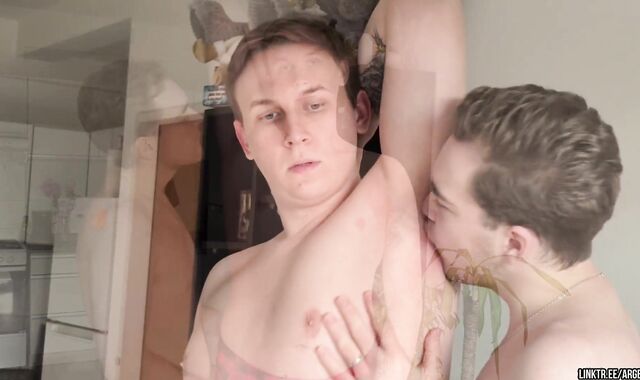 Sweat-soaked Underarms Slurping in 4K