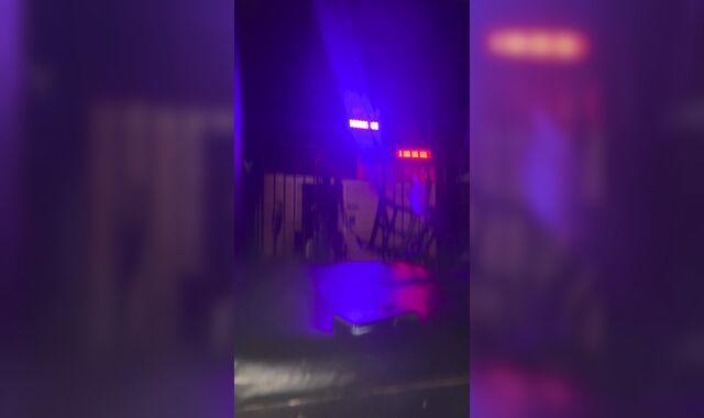 I stroke my weenie in front of people in my leather lingerie in the adult theater