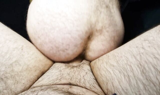 TRAMP SIT ON TOP OF MY LARGE SALAMI AND WORK IT!!!