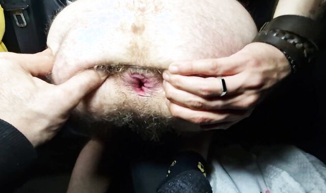 TRAMP SIT ON TOP OF MY LARGE SALAMI AND WORK IT!!!