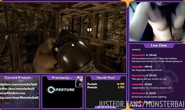 Bonfire Orc Game Playtrhough Plus Live Hooded Masturbate Off