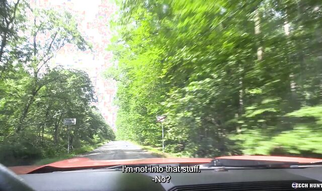 Czech Hunter: A Truck's Rail and Barred Joy