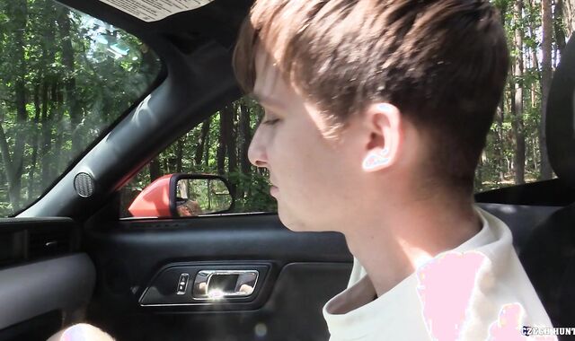 Czech Hunter: A Truck's Rail and Barred Joy