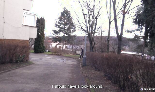 Czech Hunter: Impatient Display-off with a Lovely Physique