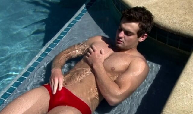 Next Door Masculine: Underneath the Bright Crimson Cutoffs