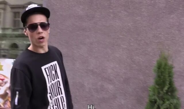 Czech Hunter: Startled Rock-hard on Motel Couch