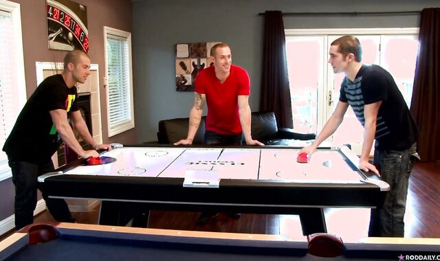 Shaft Daily: A Plain Bet Turns Into a Naughty Rail for Trio