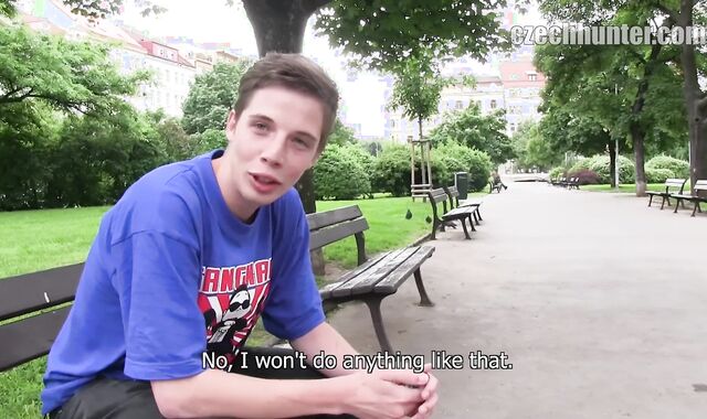 Czech Hunter: Angelic Allurement in the Park