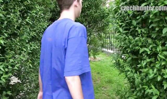 Czech Hunter: Angelic Allurement in the Park