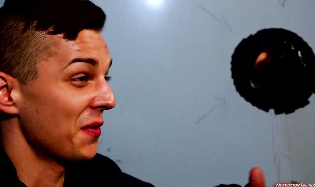 Next Door Twunk: Paul Takes on Jake's Uncontrollable Stiff-On