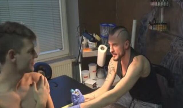 jiggly Lovemaking For money In A Tat Studio