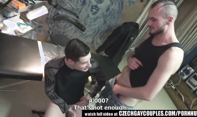 jiggly Lovemaking For money In A Tat Studio