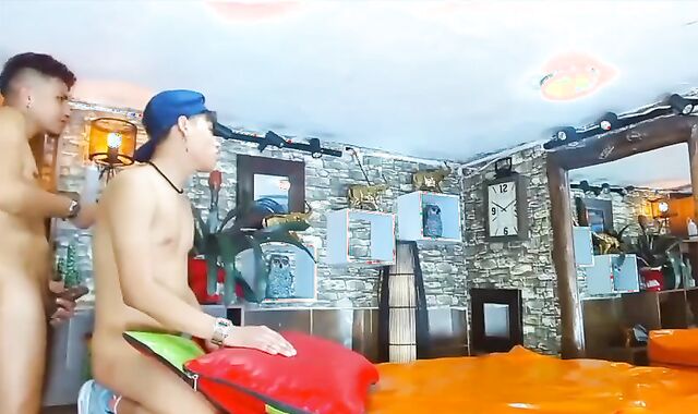 guy prostitute gang-bang On webcamera