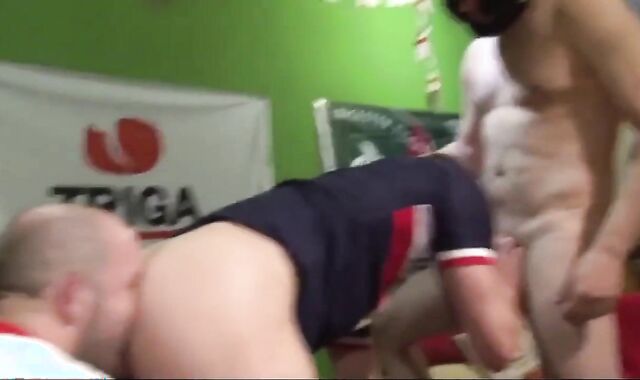 alluring Brit banging four