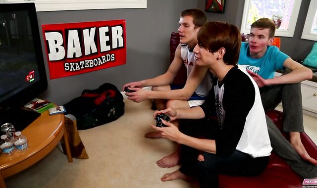 Next Door Twunk: Gargle My Bulbous Shaft Anderson!