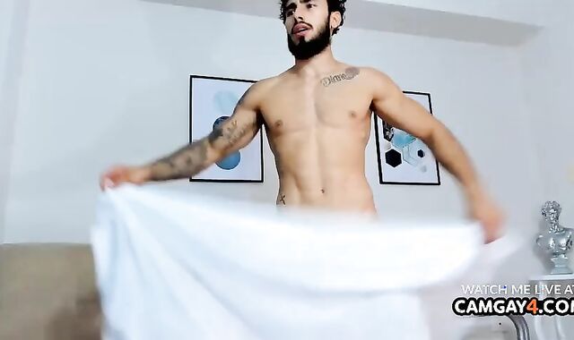 mind-blowing beefy twink With Lens With hookup-fake penis In His dark crevice