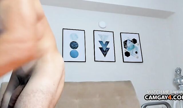 mind-blowing beefy twink With Lens With hookup-fake penis In His dark crevice