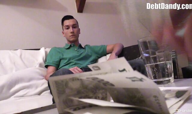 Debt Dandy: Stiff-Earned Currency for His Sensitive Lips