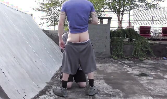 absorbing & poking On A NYC Rooftop