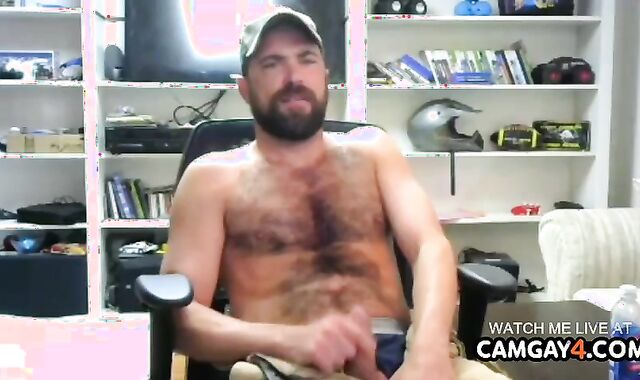 lascivious Bearded parent Bearded chap Stroking Firm