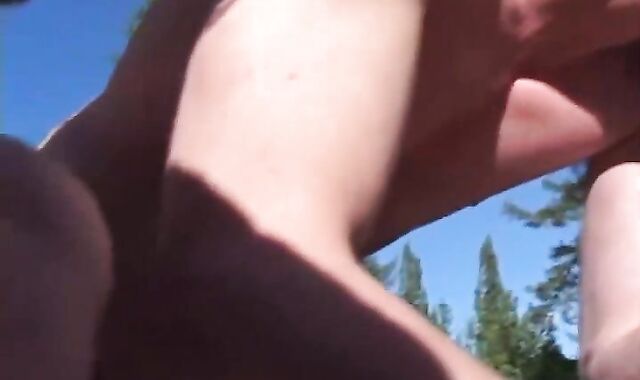 Next Door Mates: Woodsy Masturbating for Youthfull Guys