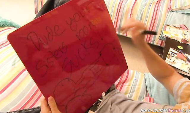 Next Door Twunk: In Johnny's Homie's Step-sister's Guest room