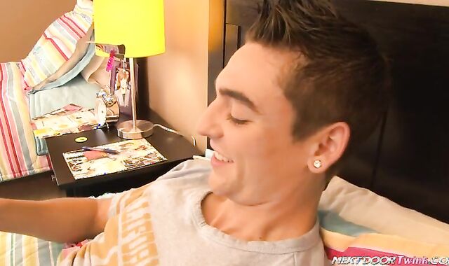 Next Door Twunk: In Johnny's Homie's Step-sister's Guest room