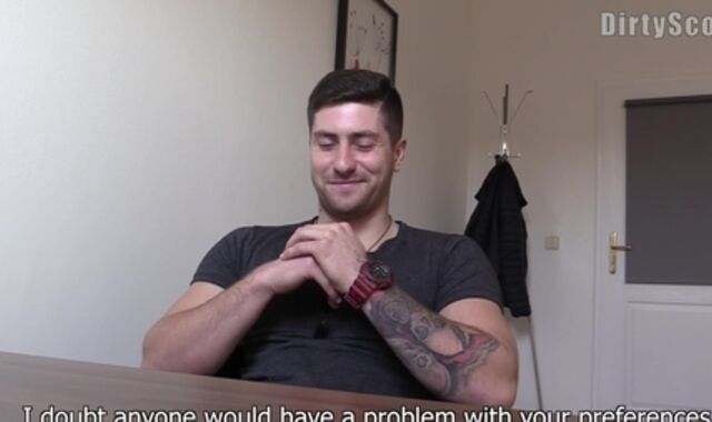 Filthy Scout: Belgian Hottie Takes on Huge Yankee Fake penis