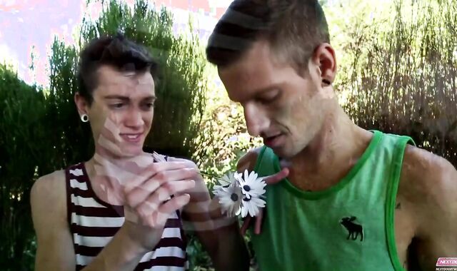 Next Door Lad: Barebacking Around the Garden