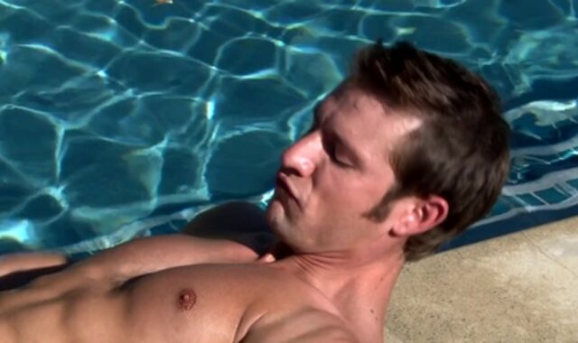 Next Door Masculine: Cooling Off with a Spill of Spunk