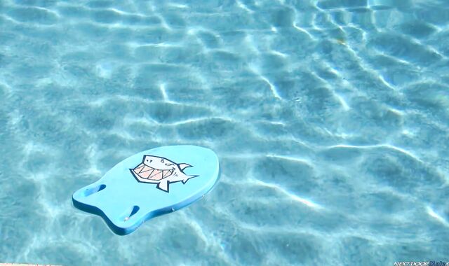 Next Door Masculine: Cooling Off with a Spill of Spunk