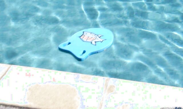 Next Door Masculine: Cooling Off with a Spill of Spunk