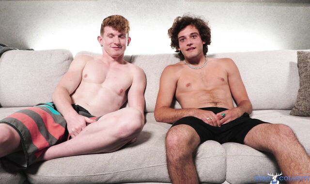 Stag Shared: Inked Youngsters Get Tatted with Jizz