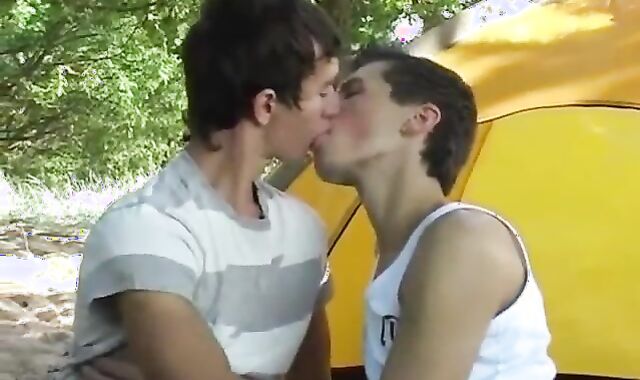 2_Russian_b-ys_in_front_of_a_tent