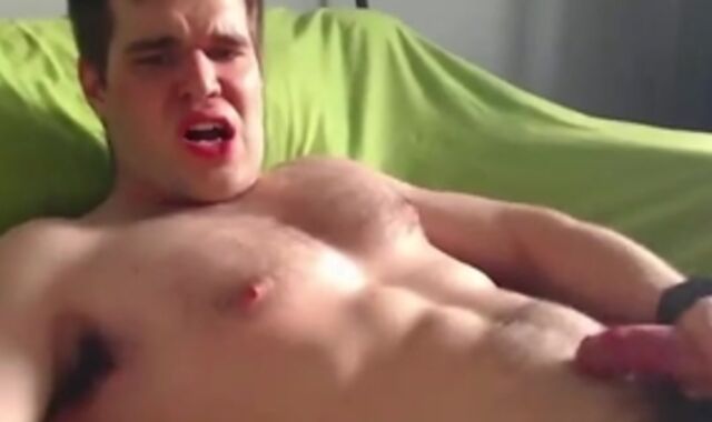 Toned teenie Tugs His shaggy shlong pleasure gel At 05:22