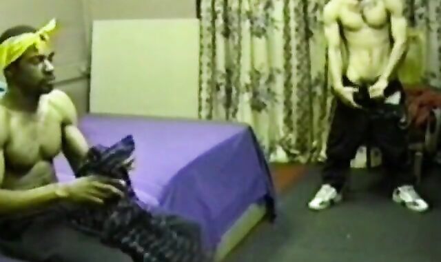 Thug enjoy with 2 best friends sharing having fun