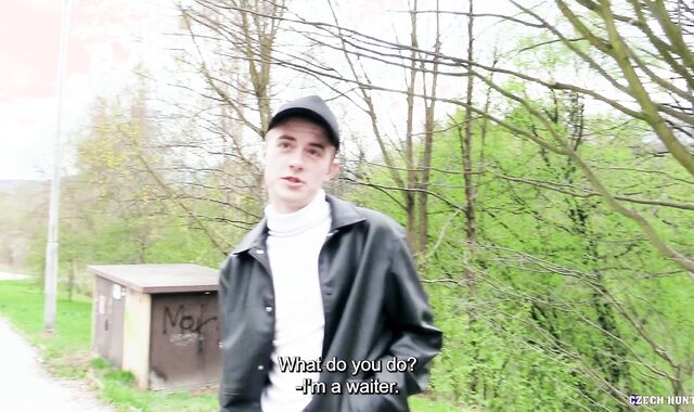 Czech Hunter: Waiter's Very first Taste of Fat Stiffys