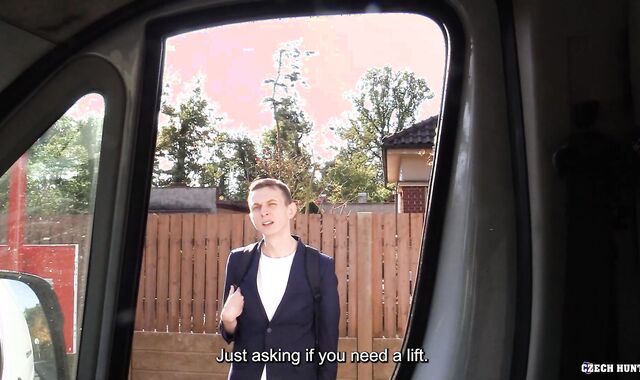 Czech Hunter: From Town Stud to Boy Hoe, All in One Rail