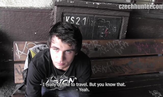 Czech Hunter: Lured by Honza: Street Undergarments Sales