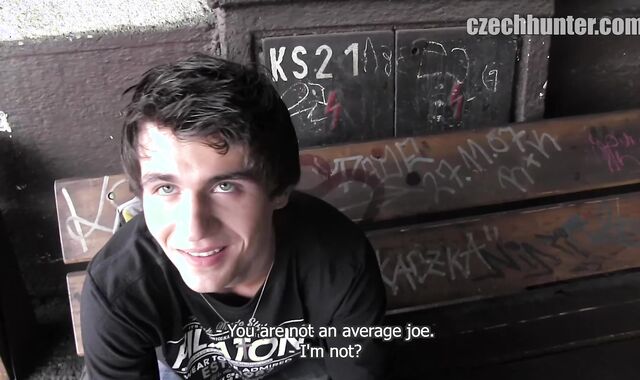 Czech Hunter: Lured by Honza: Street Undergarments Sales