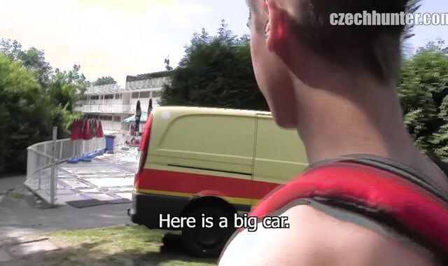 Czech Hunter: Summer Enjoy in the Open Air Pool