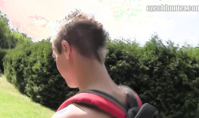 Czech Hunter: Summer Enjoy in the Open Air Pool