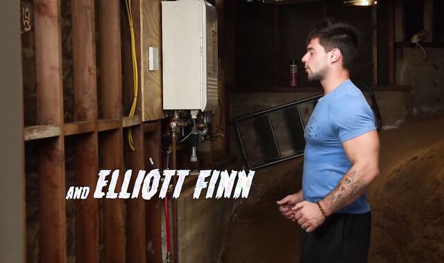 NextDoorRaw: Aspen with fur covered Elliot Finn