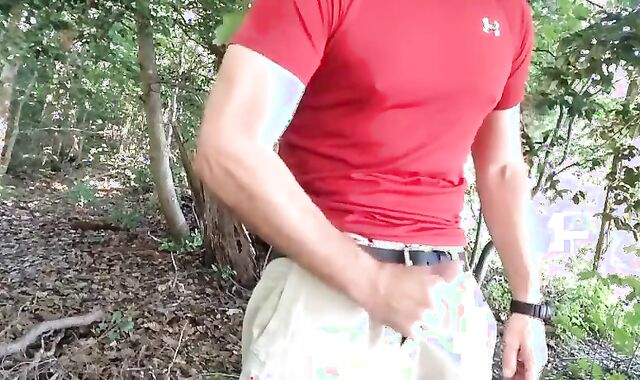 jerking In Public, I Chat And Ripple My shlong, spunk In A Bowl