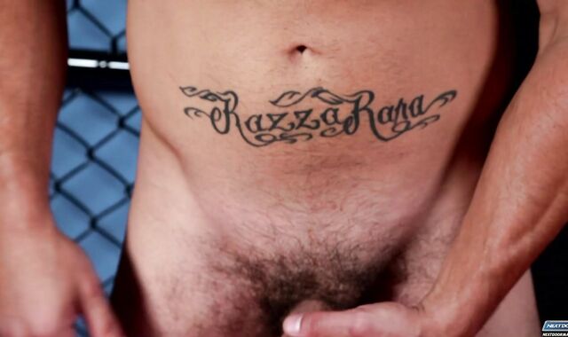 Next Door Masculine: Seated With A Pink cigar Up