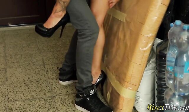 Bisexous Teddy receives suck off