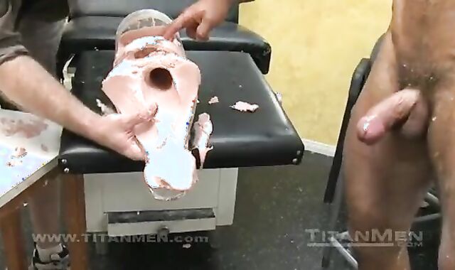 Realistic faux man sausage