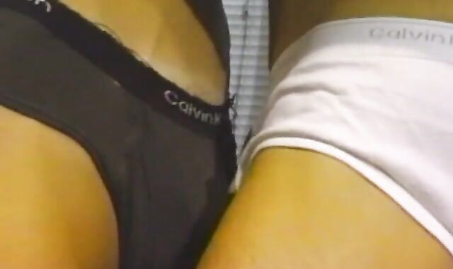 Blonde acquires pounded rigid