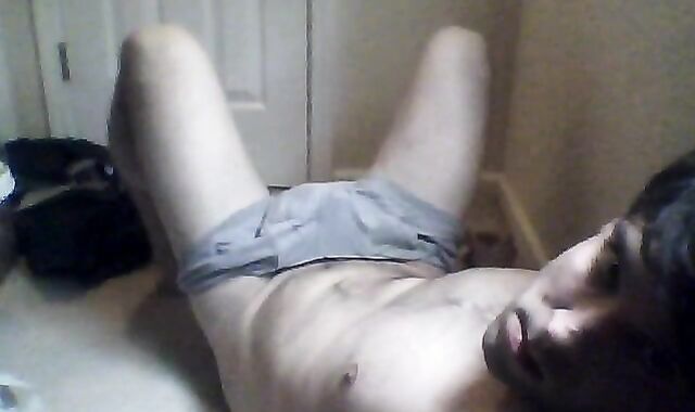 monday afternoon jerk off sesh. Trunks...