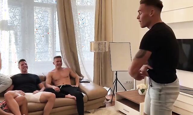 Muscle Hairy men B-day Soiree